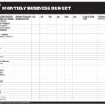10 Monthly Business Expense Template Excel Template Monster