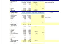 10 Sample Business Budget Templates Sample Templates