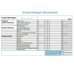 10 School Budget Templates In Google Docs Google Sheets Excel