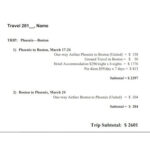 10 Travel Budget Templates Excel Word Numbers Pages PDF Free