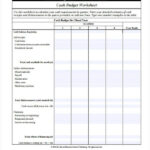 11 Cash Budget Templates Free Sample Example Format Download Free