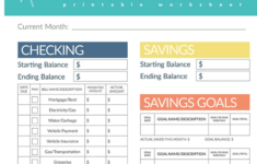 11 Cute Printable Monthly Budget Worksheets Cute And Free