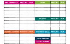 12 Free Budget Templates That ll Help You Save Without Stress