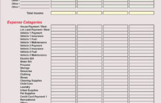 12 Household Budget Worksheet Templates Excel Easy Budgets