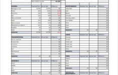 17 Simple Monthly Budget Worksheets Word PDF Excel Free