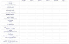 18 College Budget Worksheet Templates In Google Docs Google Sheets