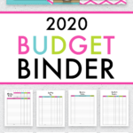 2020 Budget Binder Printables Lemons Lattes