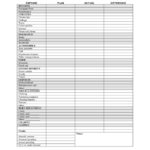 2020 Monthly Budget Form Fillable Printable PDF Forms Handypdf