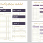 6 Free Monthly Budget Printables That Are Proven To Help You Pay Off