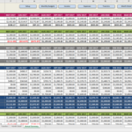 Bank Of America Budget Spreadsheet With Premium Excel Budget Template