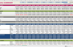 Bank Of America Budget Spreadsheet With Premium Excel Budget Template