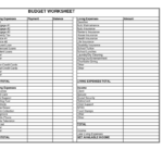 Bankruptcy Worksheet And Bankruptcy How To File For Chapter 13 In