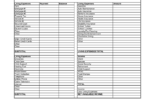 Bankruptcy Worksheet And Bankruptcy How To File For Chapter 13 In