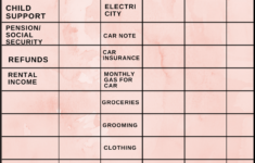 Basic Budgeting 101 Worksheet For Beginners You Can Also Assess Where