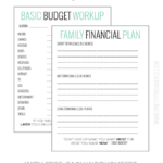 Basic Budgeting With Free Worksheets