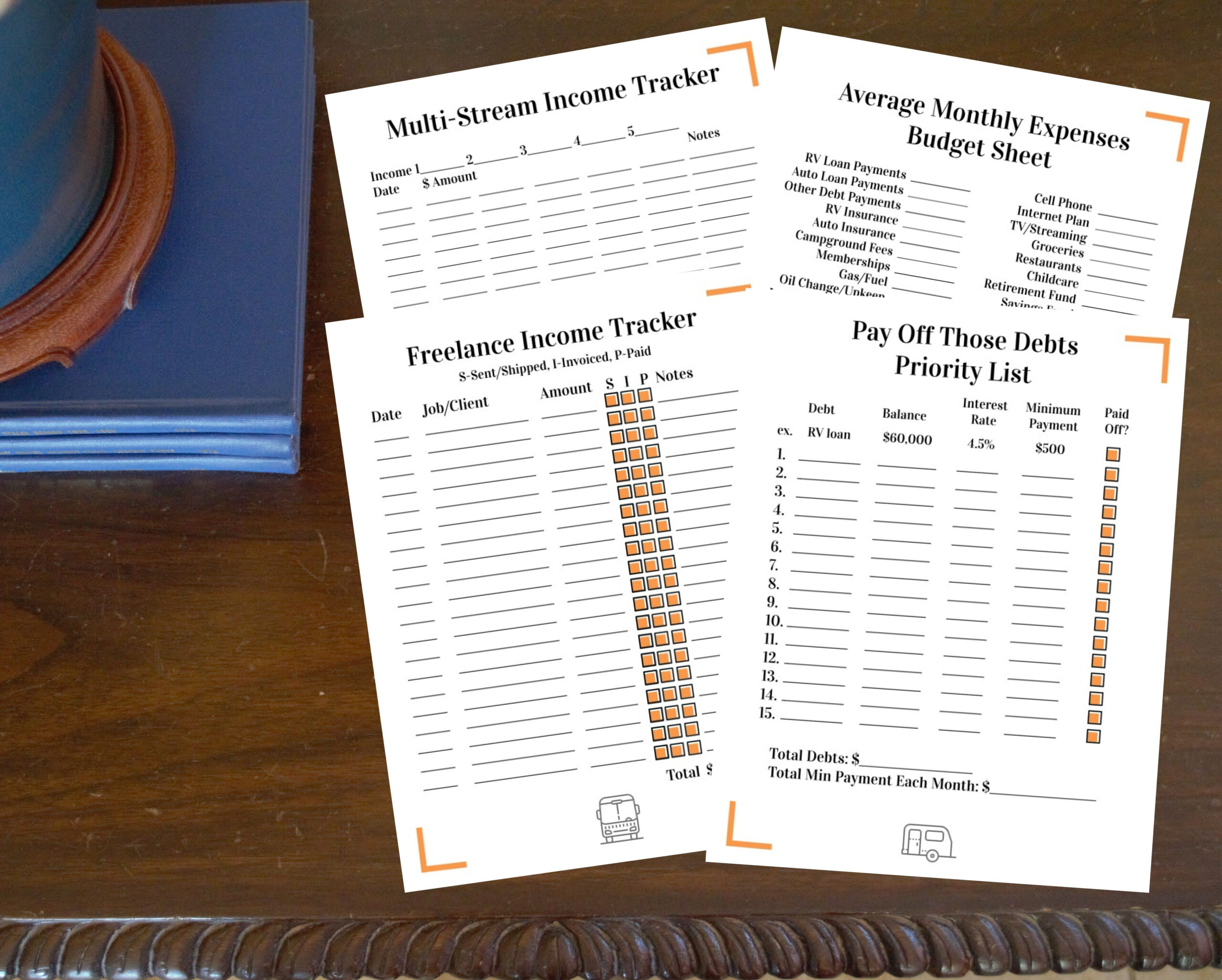 Budget Pack For Full Time RV Travelers Etsy Budgeting Budget 
