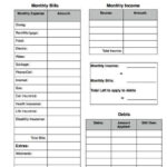 Budget Template For Young Adults Budgeting Worksheets Budgeting