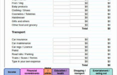 Budget Tracker Template Unique Simple Bud Spreadsheet Template 11