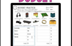 Budget Up To 5 Math Worksheets Digital Or PDF Video Math