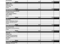 Budget Worksheet For Students Emmamcintyrephotography