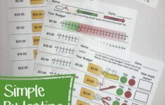 Budget Worksheets Do You Have Enough Money Life Skill Math For