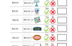 Budgeting Interactive Worksheet