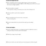 Budgeting Practice Worksheet 1 Answer Key Kind Worksheets