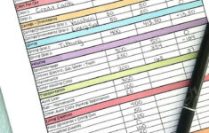 Check Out This Free Budget Printable For Beginners We Show You How To