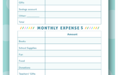 Children s Budget Worksheet 12 5 17 Budgeting Worksheets Budgeting