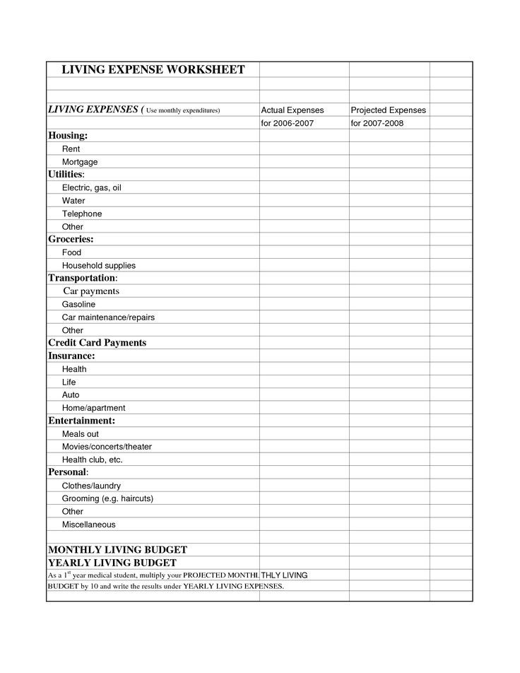 Cost Of Living Worksheet Worksheets Are A Very Important Part Of 