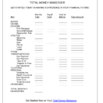 Dave Ramsey Budget Template BASIC QUICKIE BUDGET TOTAL Dave Ramsey