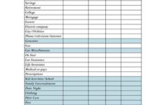 Dave Ramsey Monthly Budget Excel Spreadsheet Spreadsheets