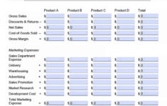 Department Budget Template Culturopedia