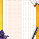 Download Printable Everyday Expense Tracker PDF