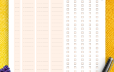 Download Printable Everyday Expense Tracker PDF