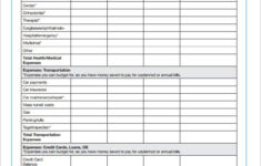 Edward Jones Monthly Budget Worksheet Excel SHOTWERK