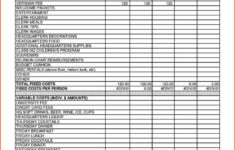 Family Reunion Budget Template SampleTemplatess SampleTemplatess