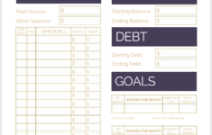 Fix Your Finances ASAP With My Free Simple Monthly Budget Template