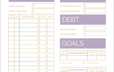 Fix Your Finances ASAP With My Free Simple Monthly Budget Template