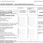 Form CF33 Download Fillable PDF Or Fill Online CalFresh Budget