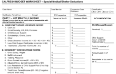 Form CF33 Download Fillable PDF Or Fill Online CalFresh Budget