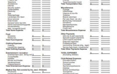 FREE 10 Divorce Worksheet Samples In PDF MS Word