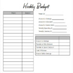 FREE 10 Weekly Budget In PDF Google Docs Google Sheets Excel