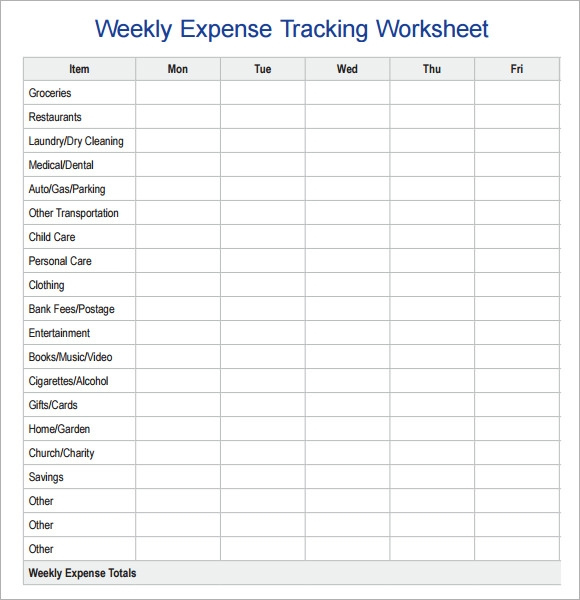 FREE 10 Weekly Budget Samples In Google Docs Google Sheets Excel 
