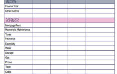 FREE 33 Budget Forms In PDF MS Word Excel