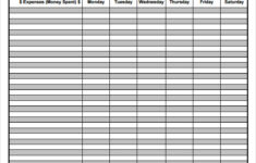 FREE 9 Sample Expense Sheet Templates In PDF MS Word