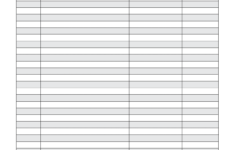 Free Blank Budget Worksheet Printables To Take Charge Of Your Finances