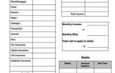 Free Bud Worksheet And Tips For Be Ing Debt Free Budgeting Budgeting