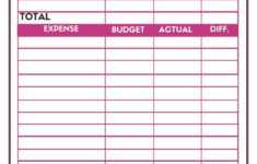 Free Budget Worksheets Single Moms Income