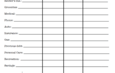 Free Budgeting Printables Expense Tracker Budget Goal Setting